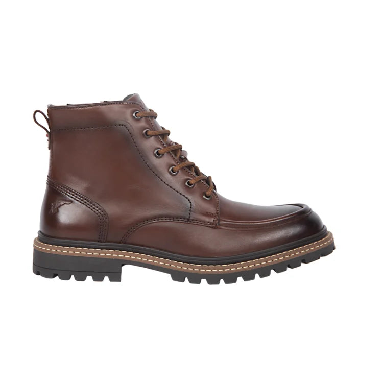 Bota Heavy Piel para Caballero Color Cognac