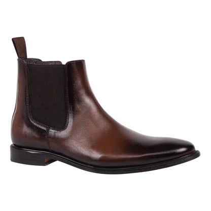 Botin Vestir Suela Cuero
