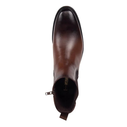 Botin Vestir Suela Cuero