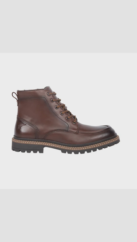 Bota Heavy Piel para Caballero Color Cognac